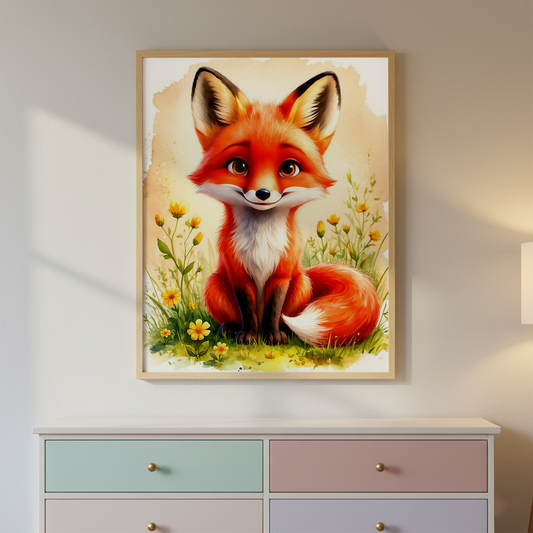 Golden Meadow Fox